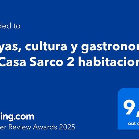 Playas, Cultura Y Gastronomia En Casa Sarco 2 Habitaciones San Fernando Extérieur photo